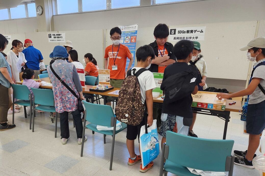 Exhibited SDGs booth at “Eco Action in Mitsuke 2023”