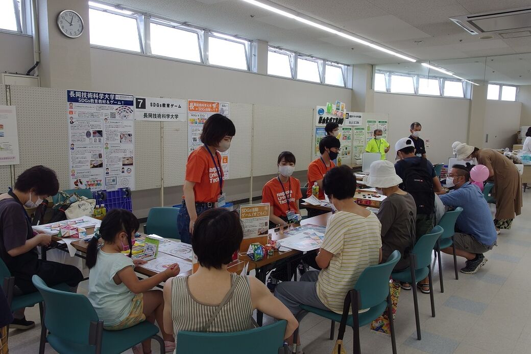 Exhibited SDGs booth at “Eco Action in Mitsuke 2022”