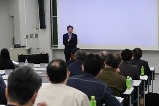 鎌土学長の挨拶