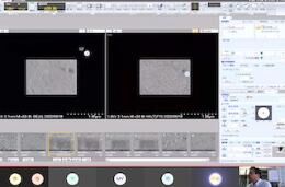 Teamsを用いた完全遠隔操作の実証実験の様子