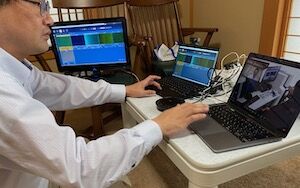 完全遠隔利用の様子