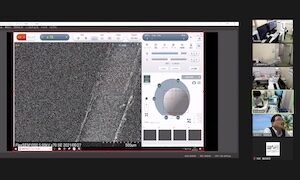 接続テストの様子1