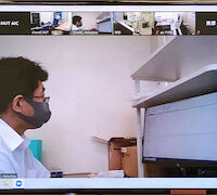 接続テストの様子2