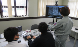 遠隔機器体験会の様子2