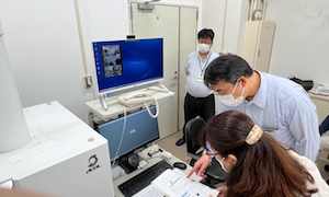 新機器の完全遠隔化および接続テスト1