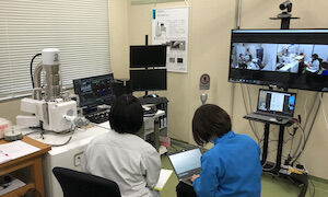 完全遠隔利用の様子