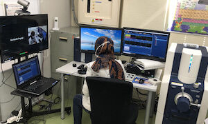 半遠隔利用の様子