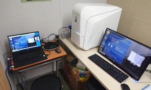 機器の遠隔化と接続テストの様子2