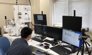 完全遠隔操作の実証実験の様子