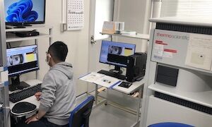 半遠隔利用の様子