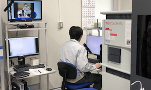 半遠隔利用の様子