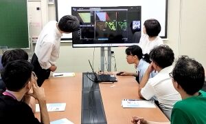 遠隔機器体験会の様子1
