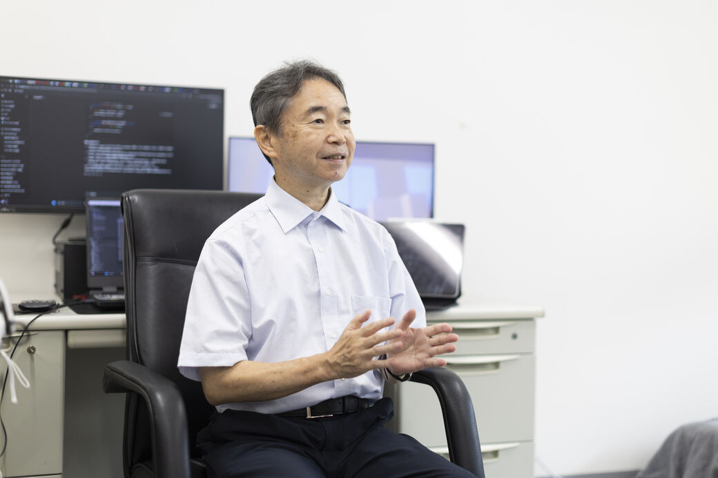 世界中を結んで力と運動を共有し､バーチャルとリアルの垣根のない世界を作り上げる － 三好 孝典